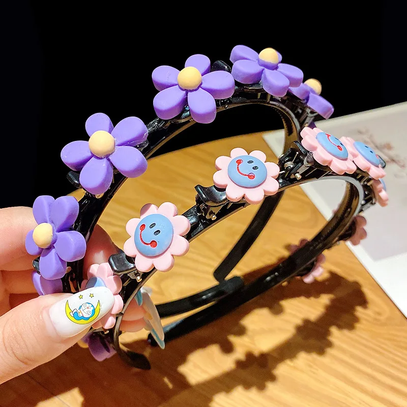 Рисунок 4 - Милые повязки на голову с цветами для девочек