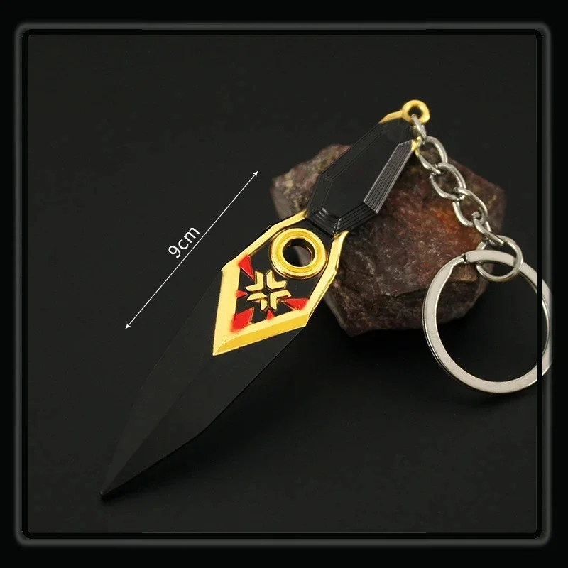 

9cm Valorant Fearless Contract Game Peripheral Weapons Mini 2023 Jiefeng Bitter Alloy Toy Keychain Pendant Decoration Collection