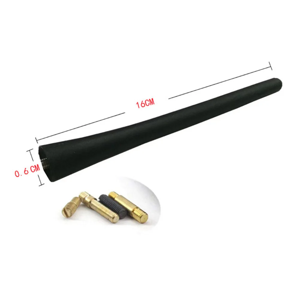 

1 Pcs Car Decorative Antenna Original Car AM FM Radio Antenna Car Radio Signal Antenna Special Modified Black Short Universal