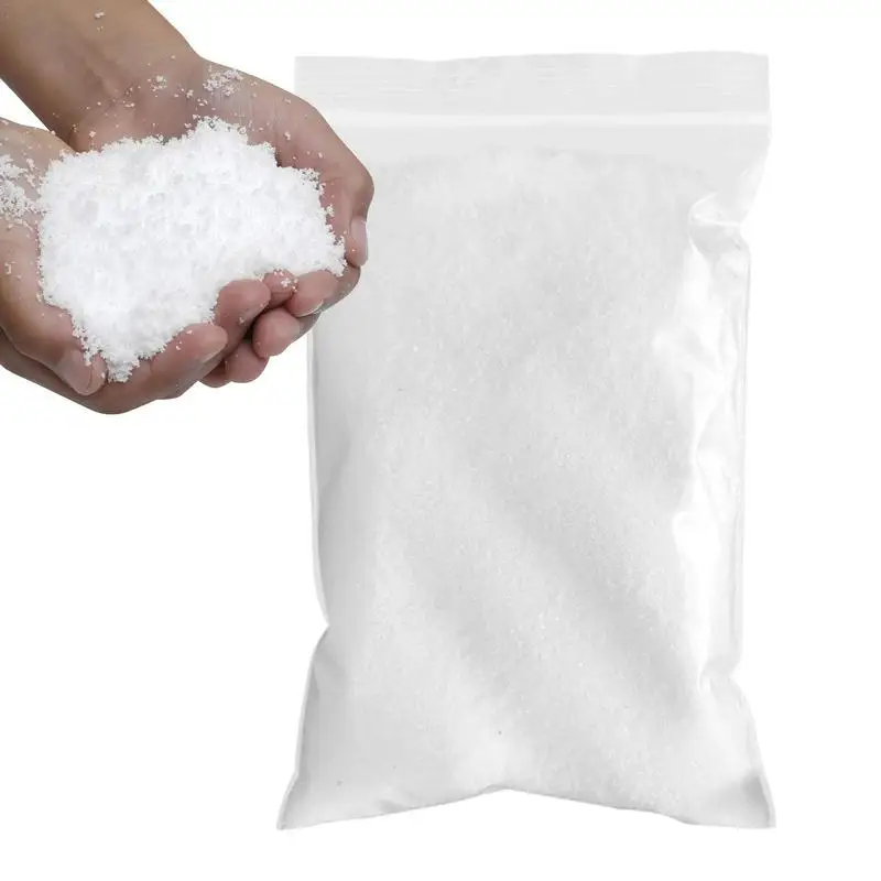 

Снежный порошок быстрого приготовления нетоксичный, пригодный для переработки, искусственный снег, снежинка для парка, праздничное украшение для вечеринки