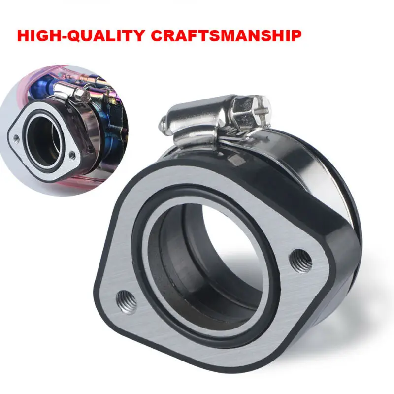 

For Mikuni VM24 26 28mm Carburetor Manifold 1X 33-35mm Accesssories Black Dirt Bike Flange Adapter Replacement