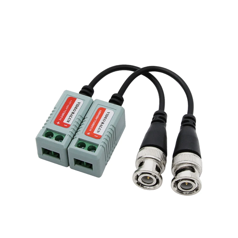 5MP BNC CCTV Video Balun Пассивные Коаксиальные трансиверы UTP Cat5 для аналоговых камер