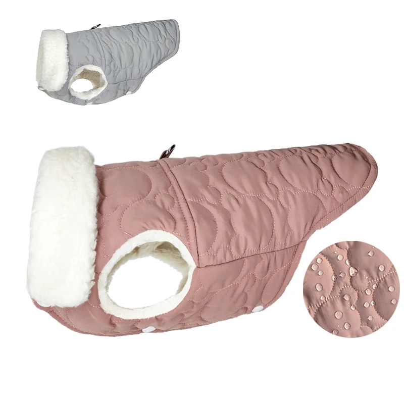 

Winter Dog Clothes Warm Puppy Cotton Jacket Waterproof Pet Apparel for Small Dogs Cats Clothing Chihuahua Poodle Bulldog Coat
