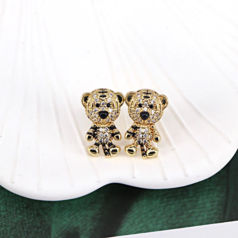 

Серьги-гвоздики в виде тигра с фианитами, забавные серьги в виде птиц и бабочек, серьги в виде животных для женщин и девушек, серьги-гвоздики,...