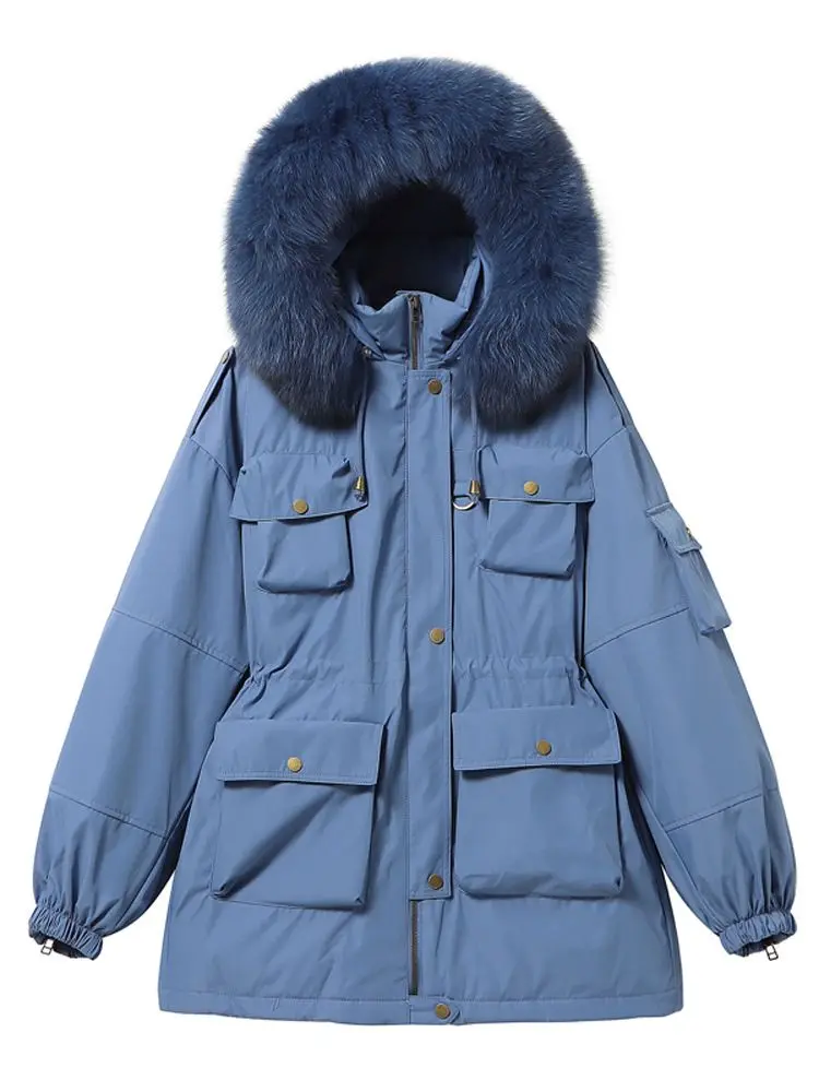 New Women Casual Style Hooded Down Jacket White Duck Down Jackets Autumn Winter Warm Coats And Parkas Female Outwear