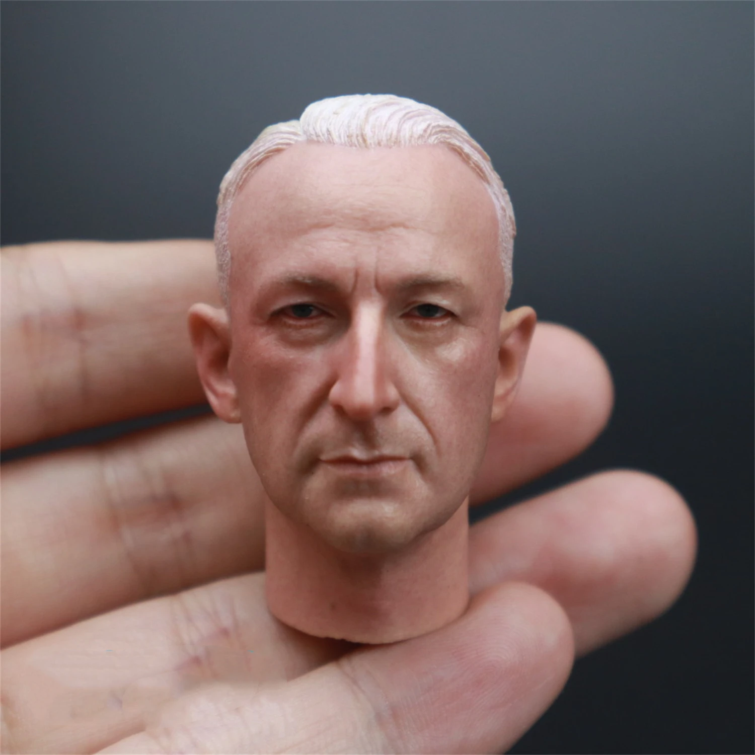 

WWII Military Strategist Head Carved 1/6 Scale Fit for 12'' DID Action Figure