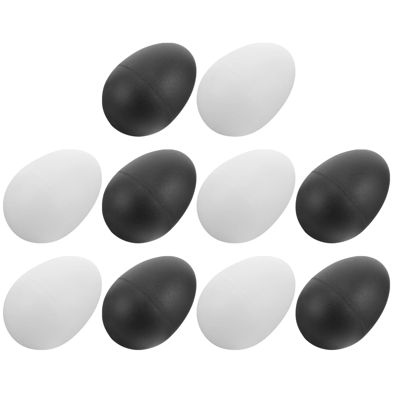 10 шт. маракасы яйцо музыкальные яйца детская игрушка шейкер пластиковый ударный