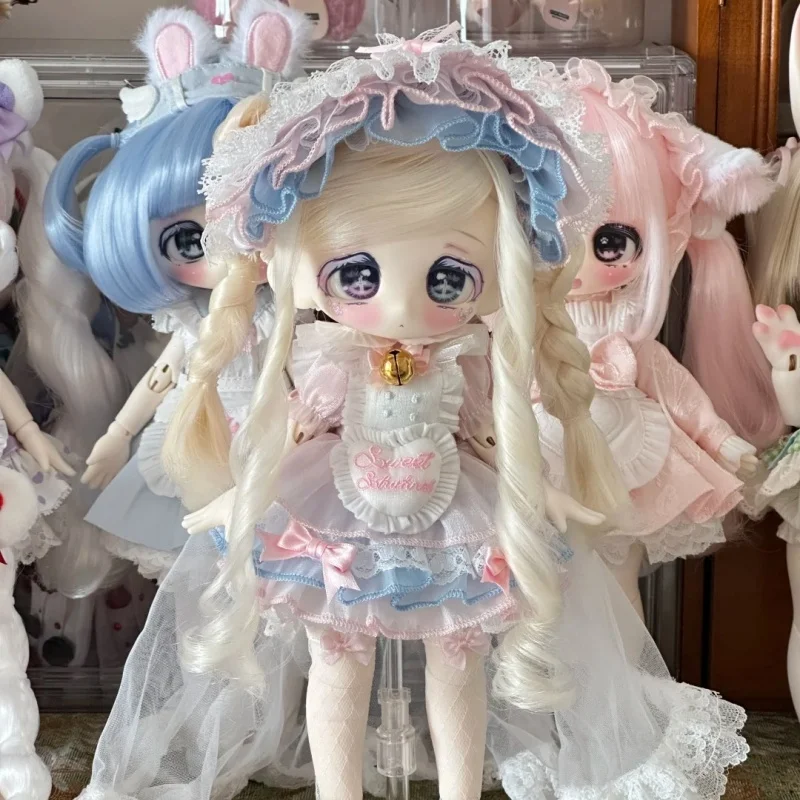 Фото В наличии: Оригинальная коллекционная фигурка BJD 1/6 Sweet Shopwindow со съемным париком, в слепой коробке, настольная, кавайная, с подвижными суставами, для декора, коллекционные игрушки, подарки №5