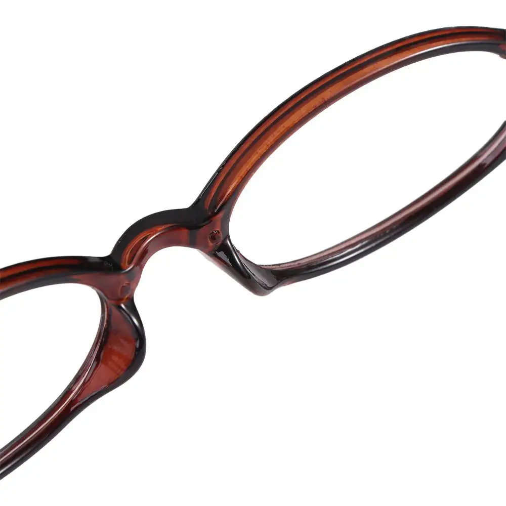 Ретро круглая оправа маленькая овальная очки из ПК Y2k плоские корейский стиль