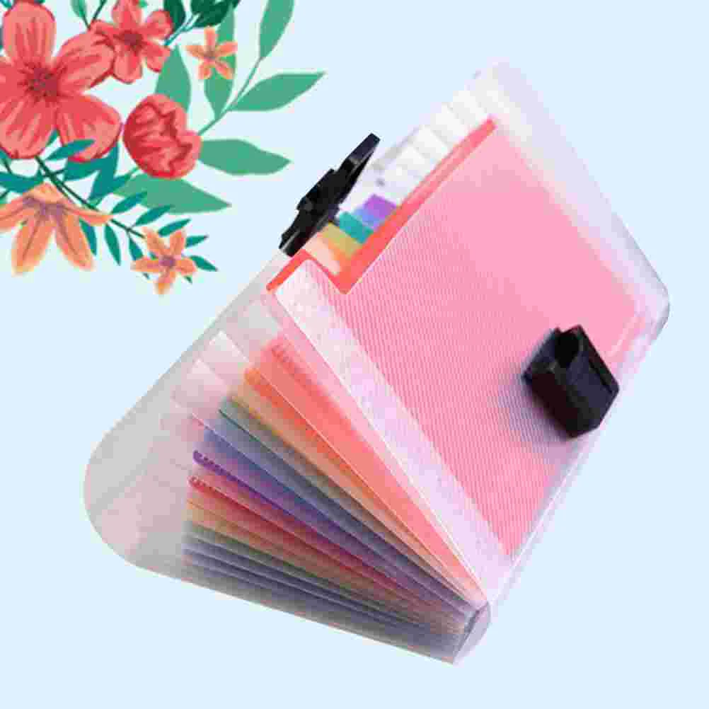 

13 Pockets Expandable File Folders Document Organizer Bag High Capacity A4 Work