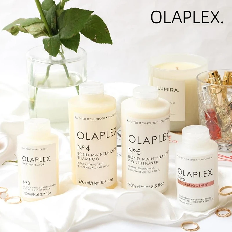 

Olaplex No.3/4/5/6 Hair Perfector Conditioner Shampoo 4PCS Set Repair Damaged Hair Split Ends Restore Strength Shine Smoothness