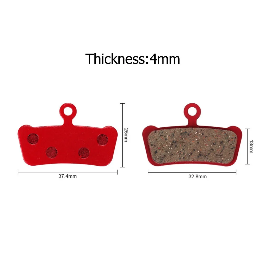 

1 Pair Metal Ceramics Sintered Disc Brake Pads For -SRAM Guide Avid XO E7 E9 Trail Full Series Of Four-piston Bicycle Accessory