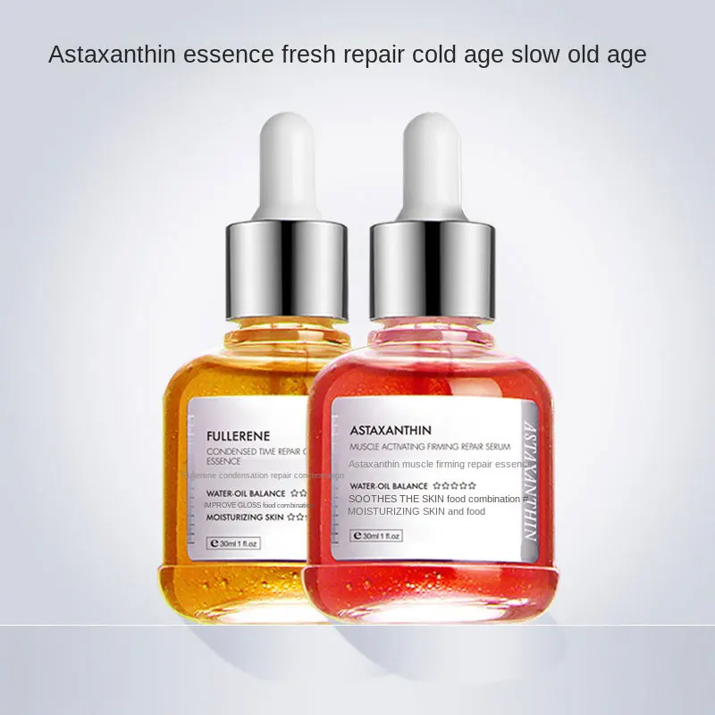 

Face Serum Astaxanthin Stock Refill Moisturizing Fullerene Essence Anti-aging Anti-wrinkle Firming Skin Repair Face Cosmetics
