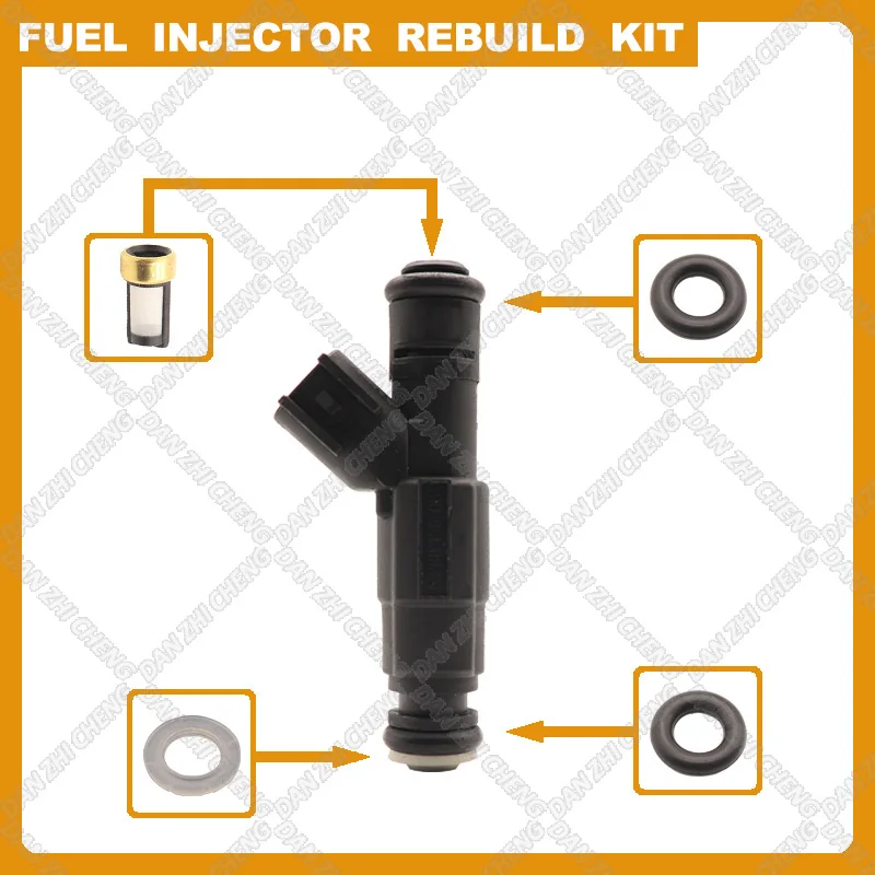 

Fuel Injectors Seals O-Ring Repair Filters for Mercruiser V8 350 MAG 5.0 4.3 6.2 885176 0280156081