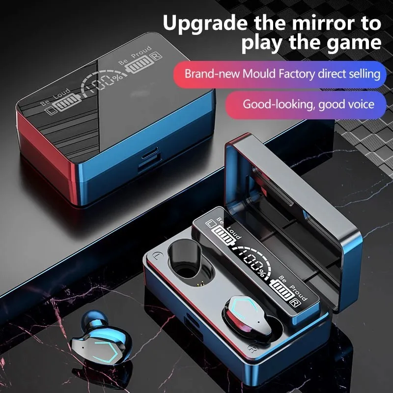 

Original TWS Headset Gaming Wireless Bluetooth Headphones HiFi Sound Earphone HD Call Earbuds For Smart Phone PS4 Free Shipping