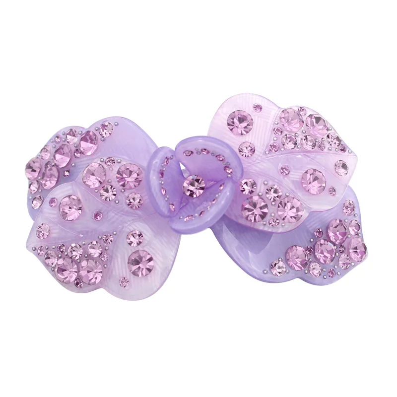 

Beauty Ponytail Holders - Butterfly Hair Barrettes Clip Jewelry Accessory Ornament for Women Girls Fine Tiara for Office Career