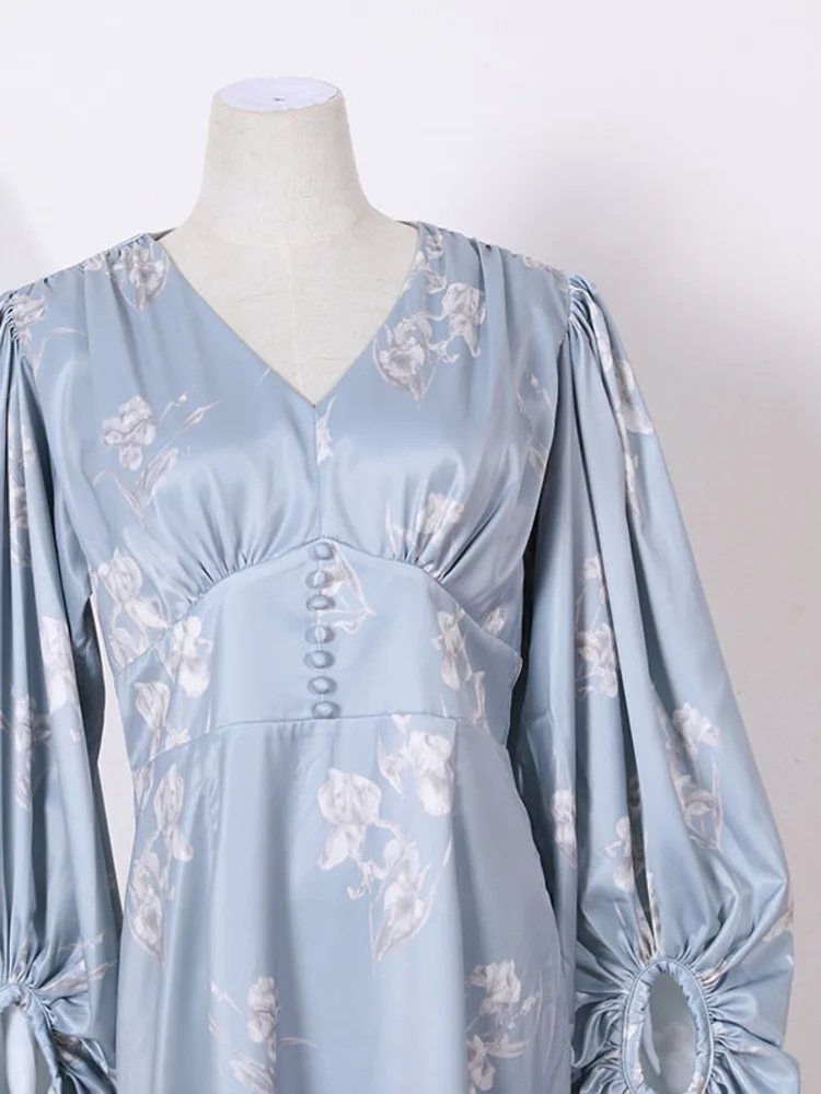 Платье IEQJ с принтом