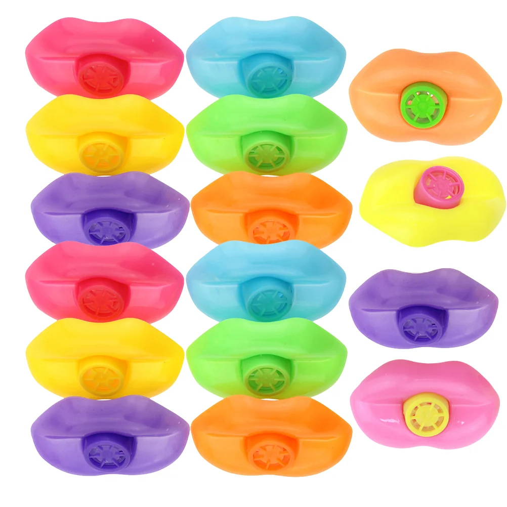 

Whistles Lip Kids Whistle Party Noise Toy Makers Toys Survival Loud Favors Goodie Fillers Blowouts Lips Sports Musical Horns