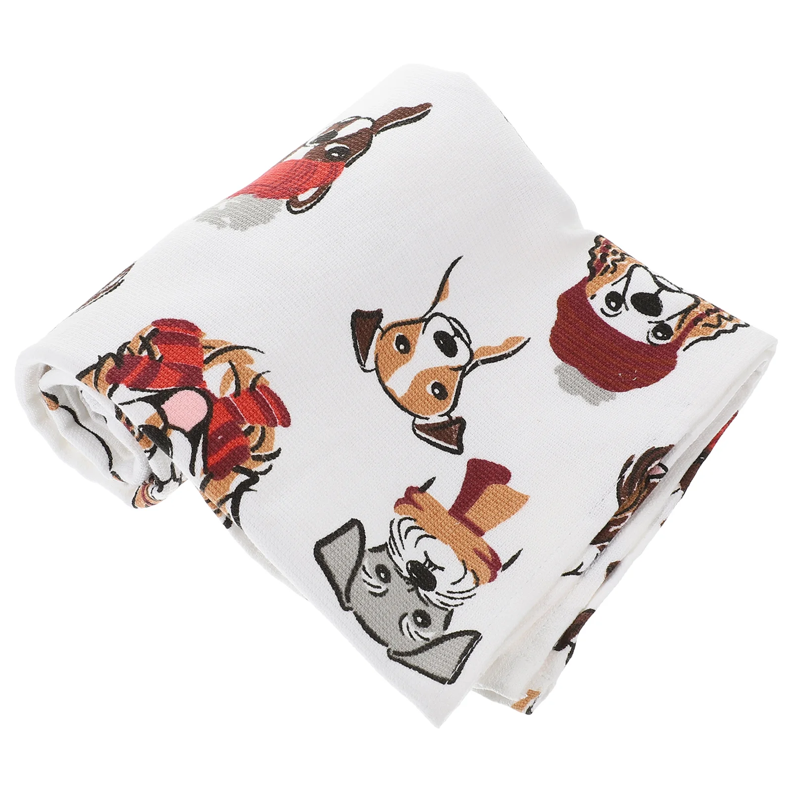 

Household Mat Water Absorbent Dish Towel Teaware Cleaning Rag Printed Absorption Table Pad