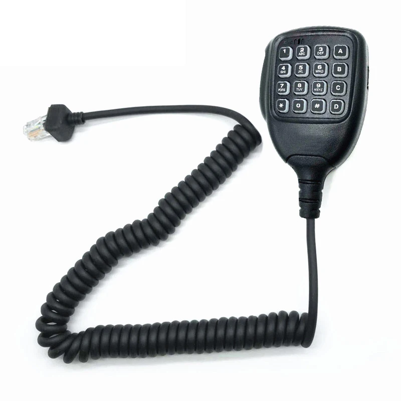 Фото Микрофон DTMF PTT для динамика ICOM HM-154T ID-800H ID-E800 ID-880H ID-E880 IC-2725E №1