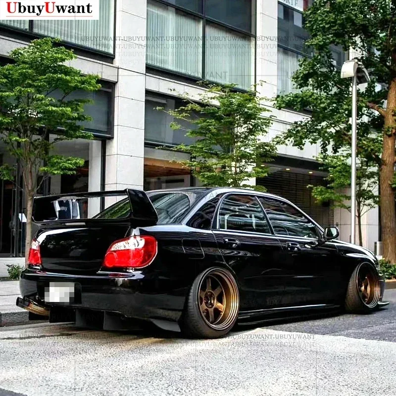 Задний спойлер багажника для Subaru Impreza WRX Sedan 6Th 7Th 8Th 9Th ST 2002-2007 GT крыла с лампой