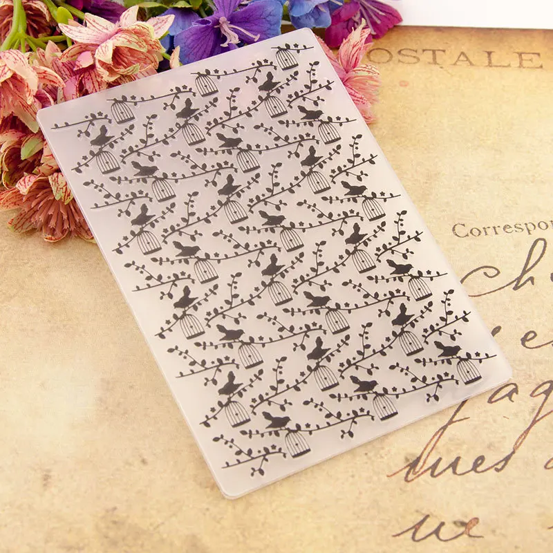 

New 2023 Ipple Plastic Embossing Folder Template For DIY Scrapbooking Paper Craft Photo Album Card Making Handmade Decoration