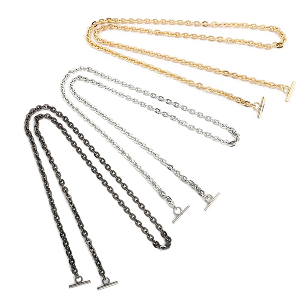 

Light O Shape Copper Bag Chain 6.8mm Metal Replacement Purse Chain Shoulder Crossbody Bag Strap for Cluth Small Handbag Handle