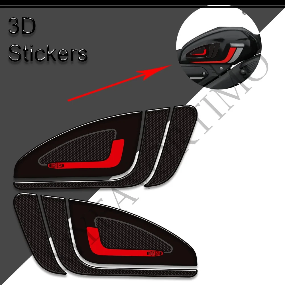 Защита от царапин для мотоцикла Yamaha XSR125 XSR 125 боковые ручки бака комплект газового