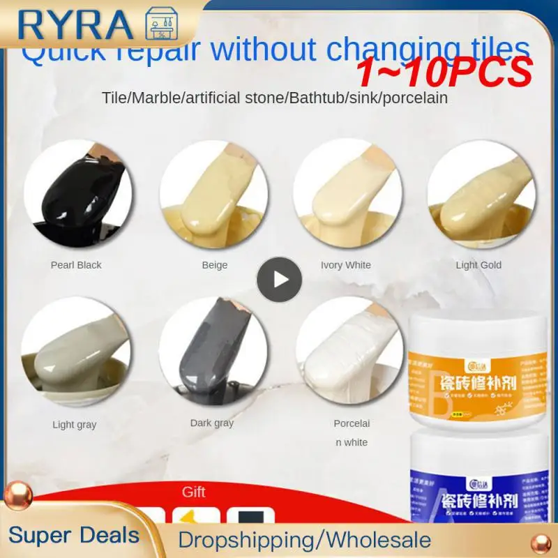 

1-10 шт., быстросохнущий клей для керамической плитки