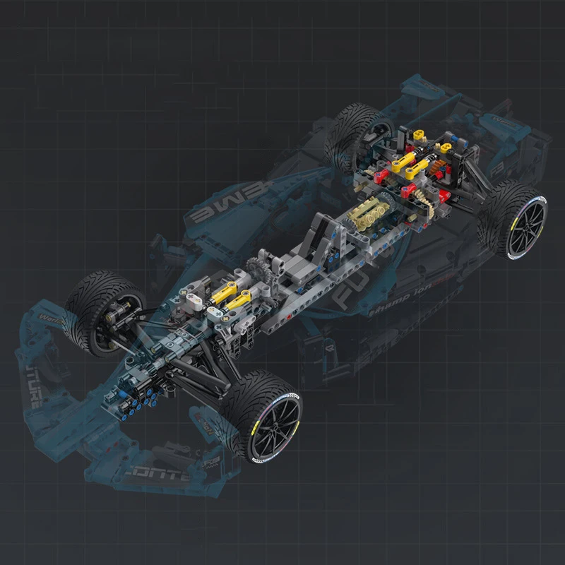 Технический Raido 2 4 ГГц с дистанционным управлением F1 гоночный автомобиль