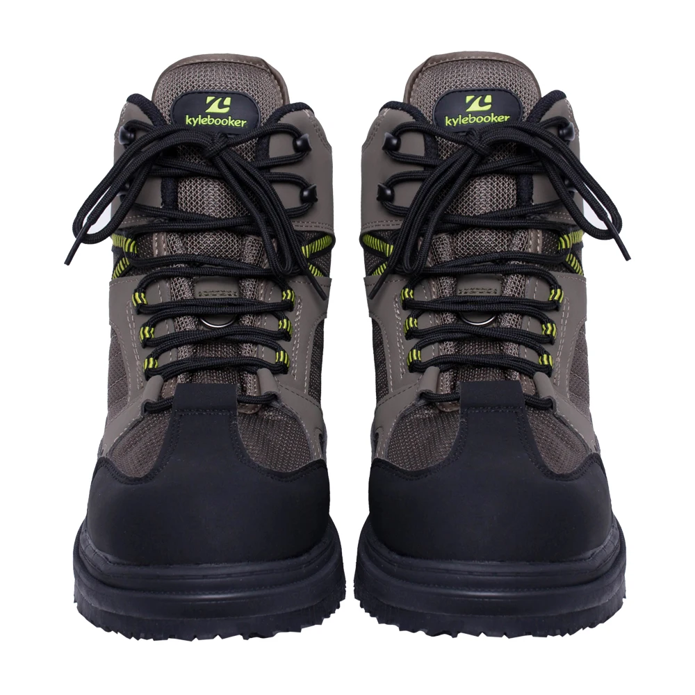 Men's Fishing Wading Boots Breathable Upstream Shoes Outdoor Anti-slip Fly Fishing Waders Rubber Sole Boot images - 6