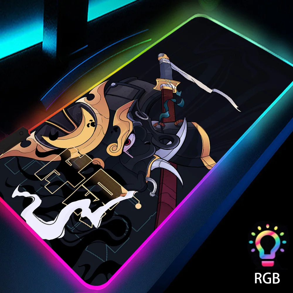 

Dragon Mousepad Company Rgb Backlight Mat Mats with Backlight Mouse Pad Led Gaming Accessories Deskmat Catper Slipmat 900x400