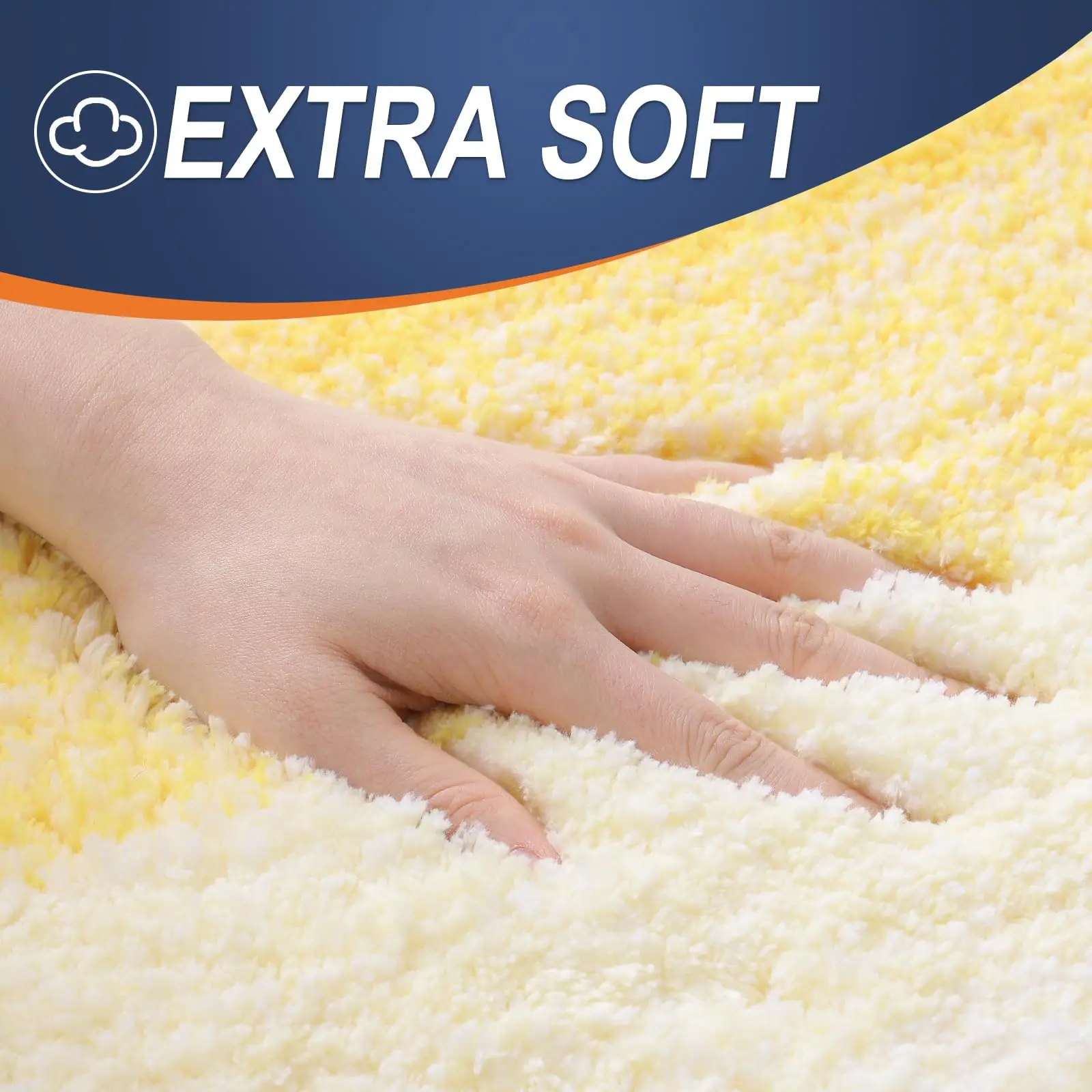 Homaxy градиент цвета стиль домашний нескользящий коврик грязевая ловушка