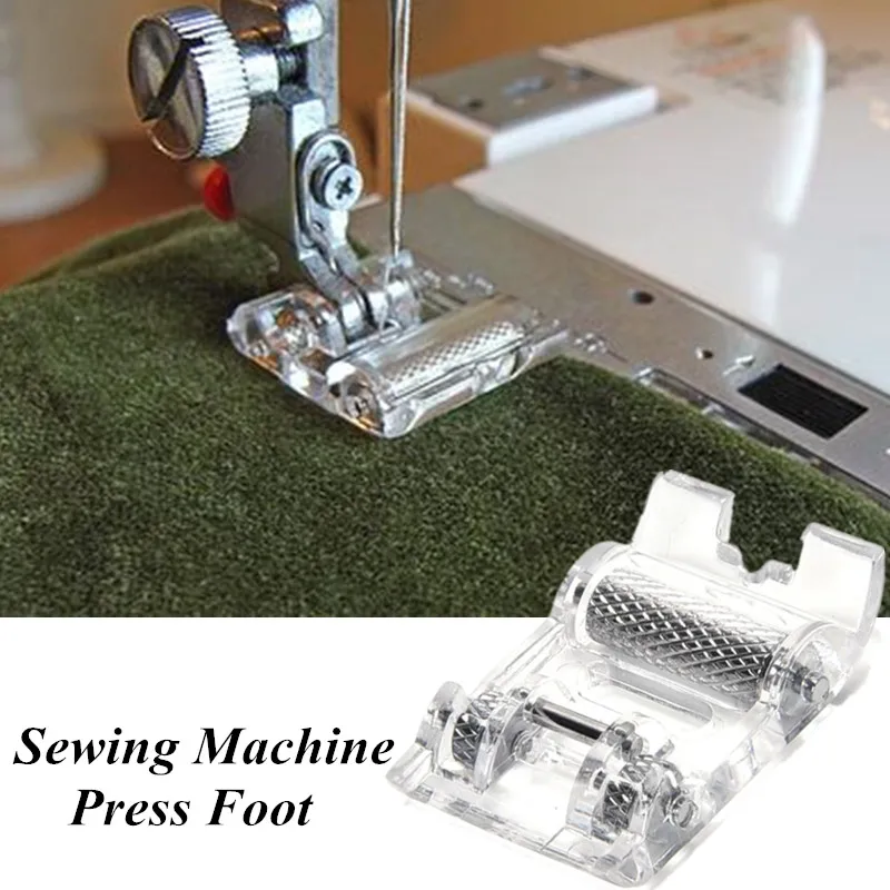 

Multifunctional Portable Household Sartorius Low Shaft Roller Plastic Sewing Machine Accessories Parts Tool Leather Presser Foot