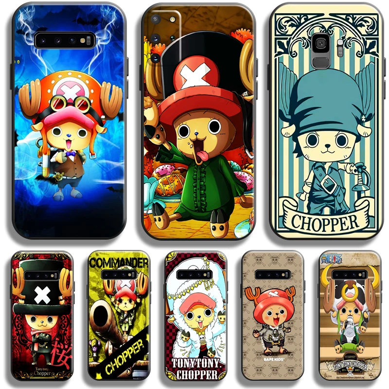 

One Piece Tony Tony Chopper For Samsung Galaxy S22 S21 S20 Ultra FE 5G S10 10E S9 Plus Lite Phone Case Soft Back Silicone Cover