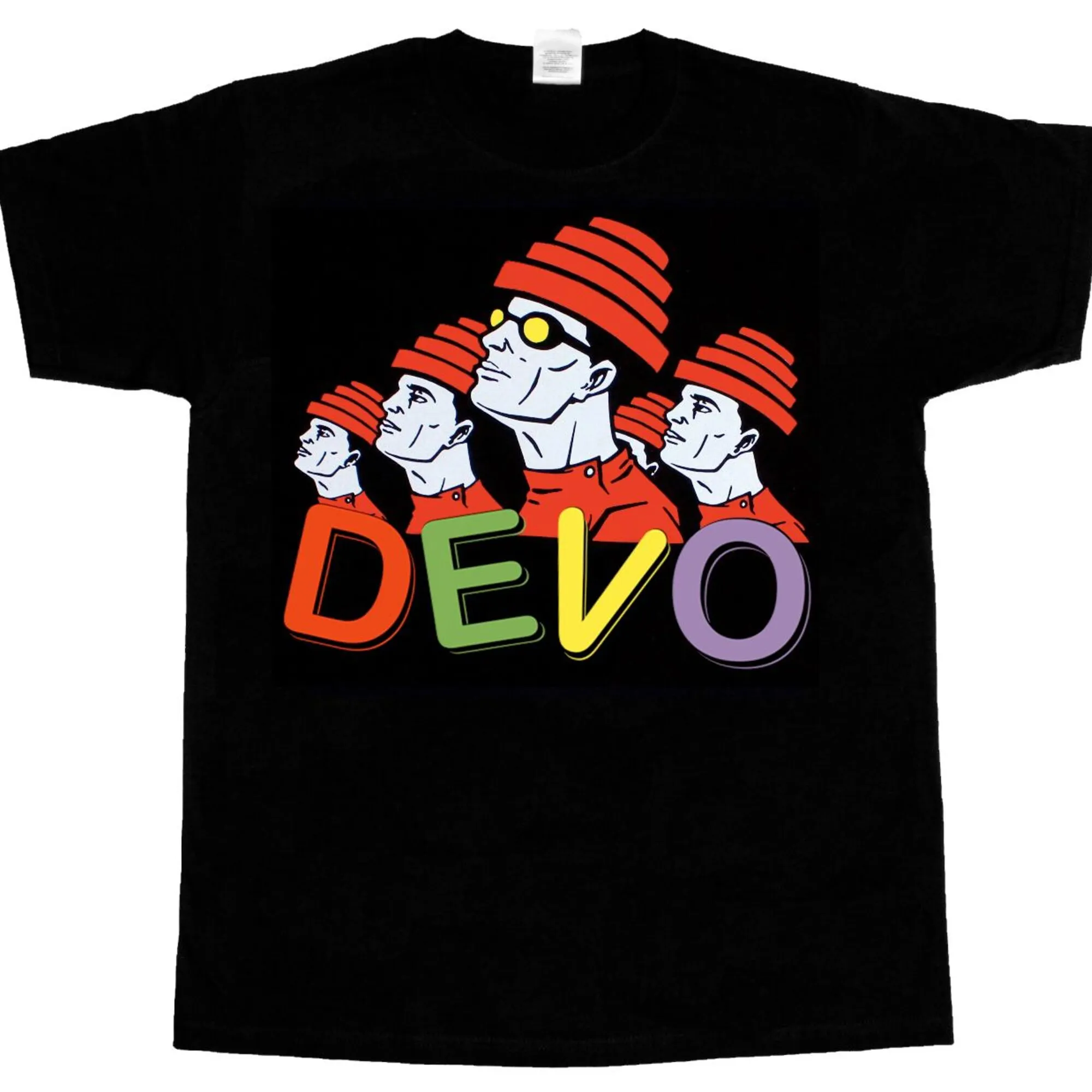 DEVO BAND Rock Band новая черная футболка с короткими и длинными рукавами 3xl 4xl 5xl