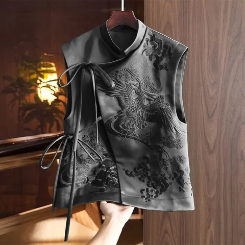 Женский топ Qipao из полиэстера