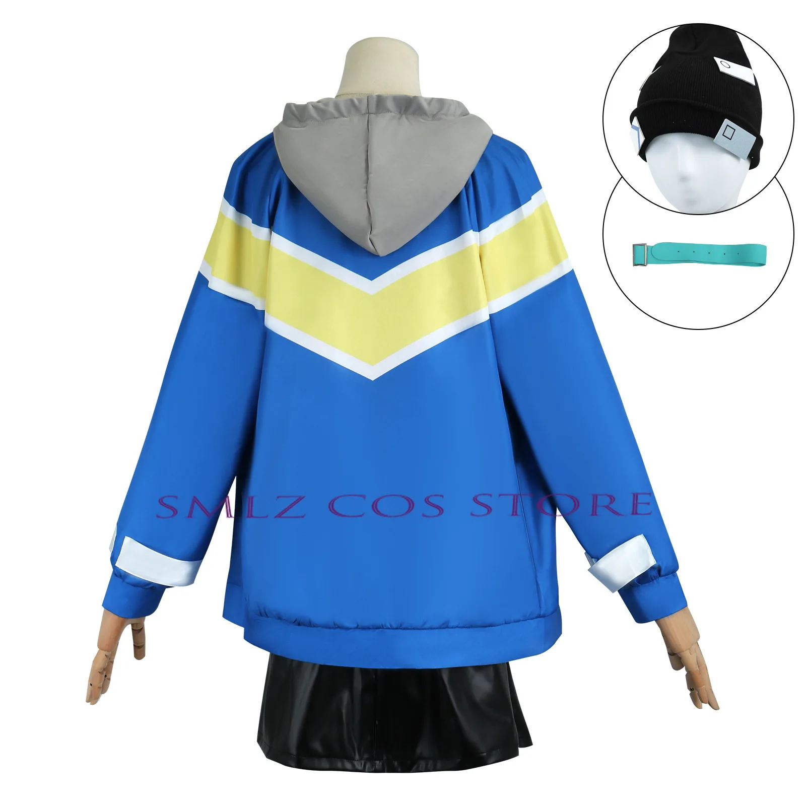 Kano Yamanouchi Косплей Аниме Медуза не может плавать в ночное пальто униформа женский