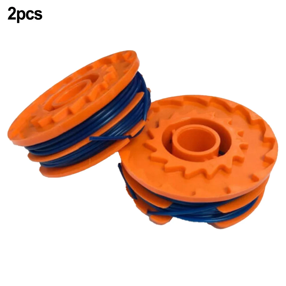 

2pcs Line Spools For MacAllister - MGT35025 MGT45028 MGT60030 Mower Spool String Trimmer Replacement Parts Power Equipment