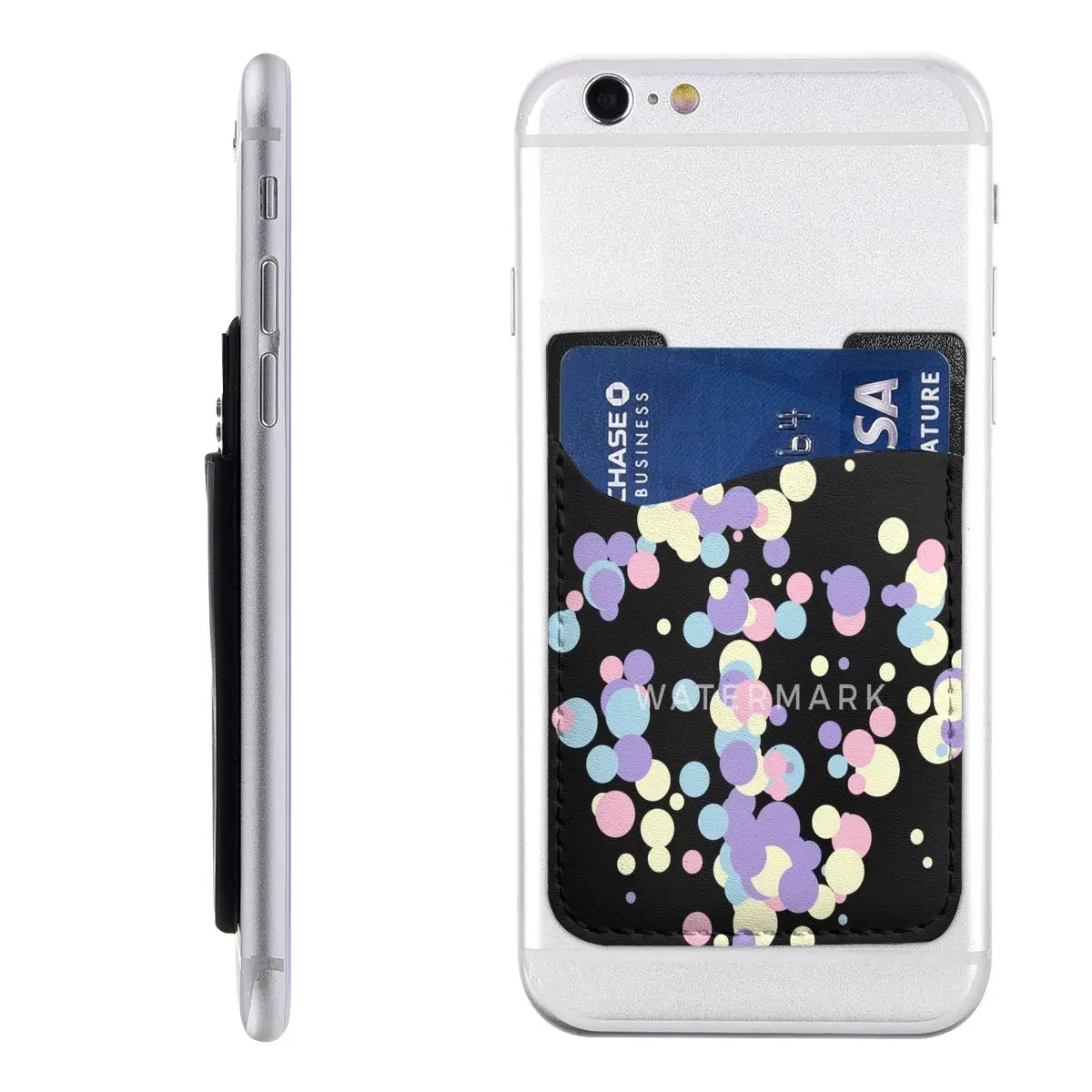 

Абстрактные круги Рисунок карта фреды персонализированный карточный пакет легко носить с собой идеальный подарок настраиваемый