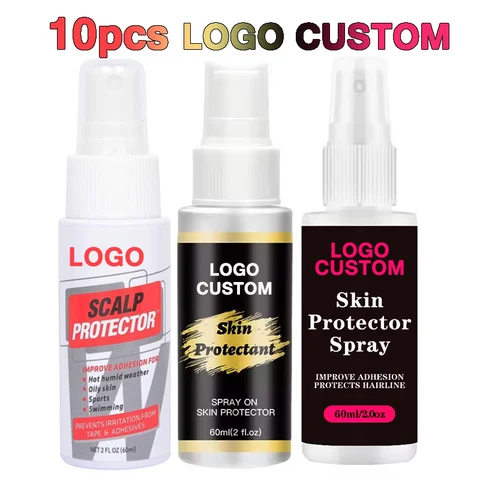 Спрей для защиты кожи головы для парика, 10 шт.