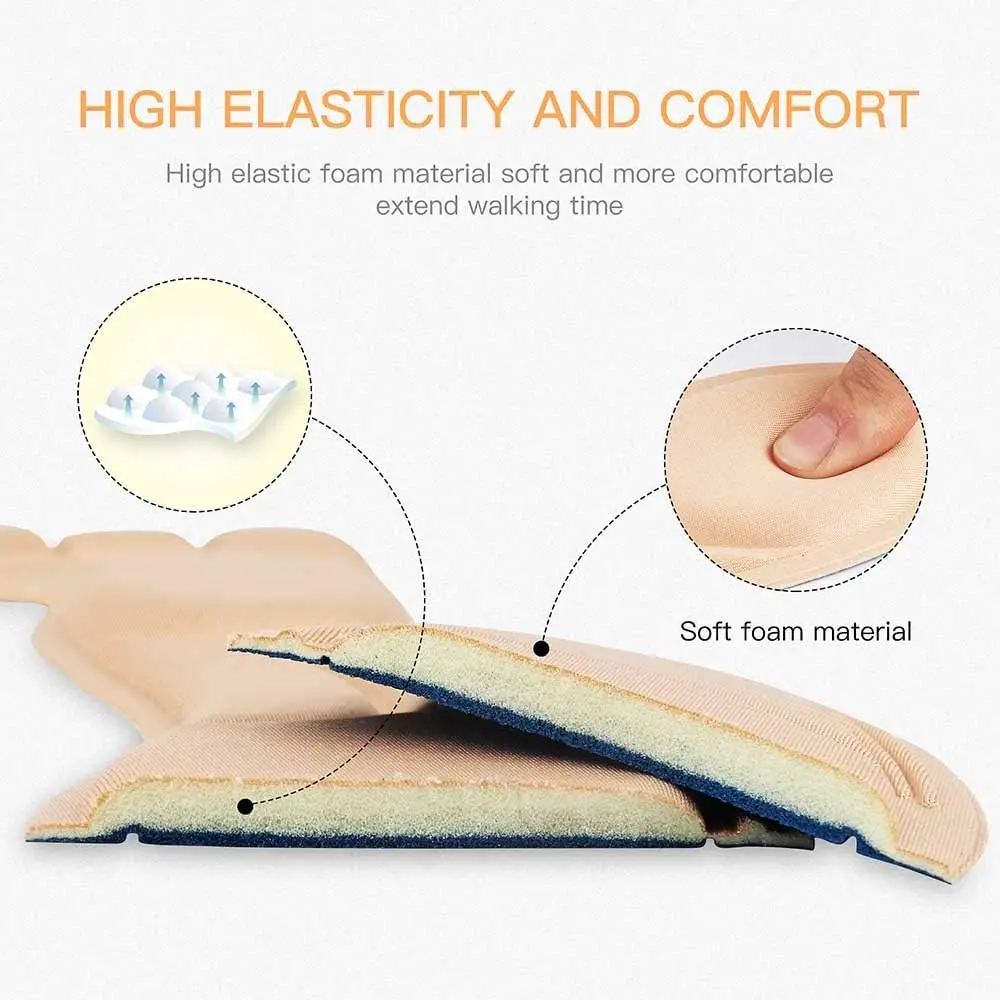 Shoe Insoles Women Breathable High Heel Inserts Cushion Inserts Shoes Pads Insole Sponge Barefoot Comfort Insoles