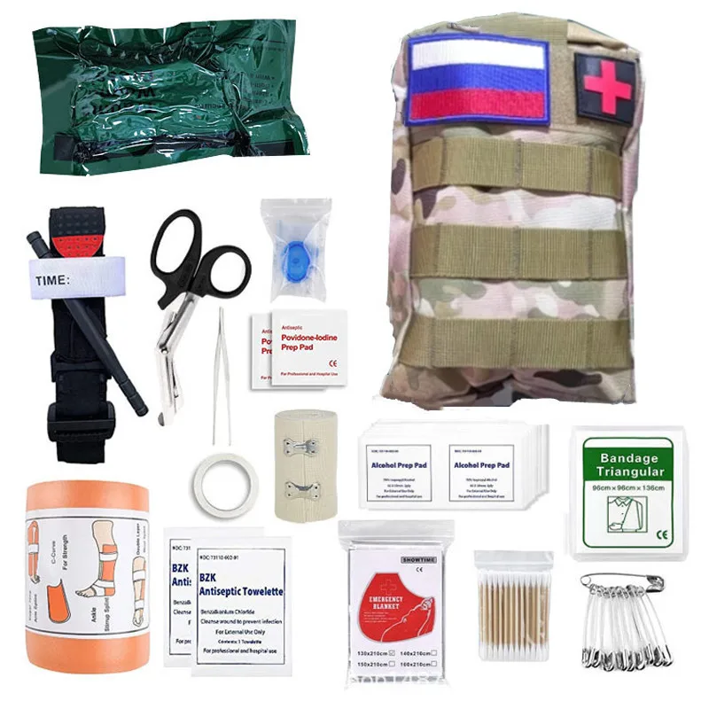 

Набор первой помощи для улицы, тактическая медицинская сумка Molle, военная поясная сумка для повседневного использования, сумка для охоты, ке...