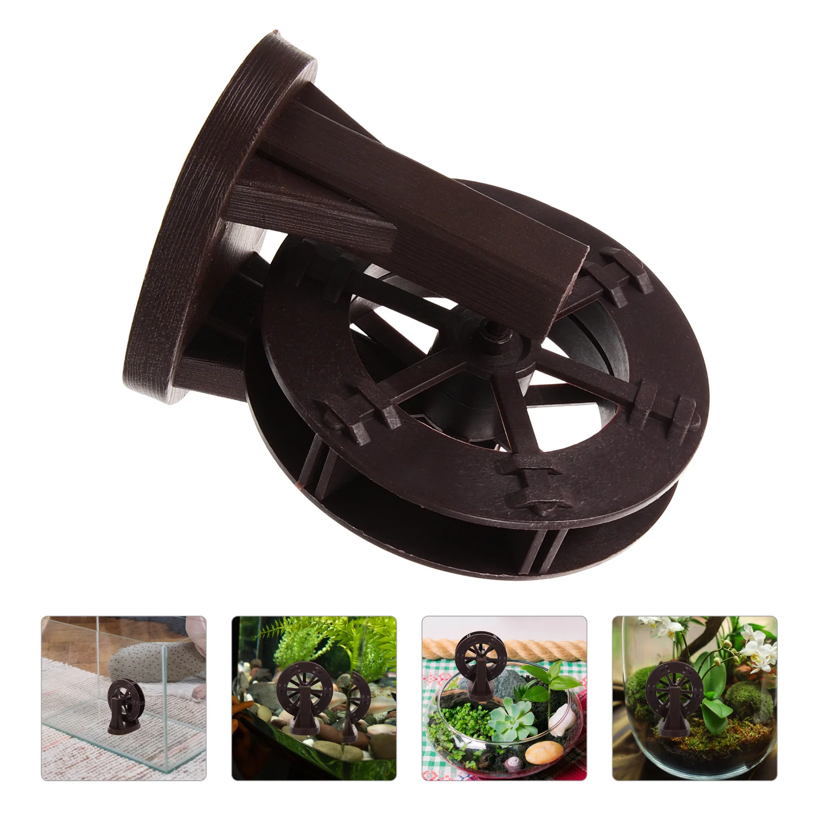 

Fountain Replacement Wheels Artificial Rockery Rotation Ornamental Fish Ponds Tank Ornaments