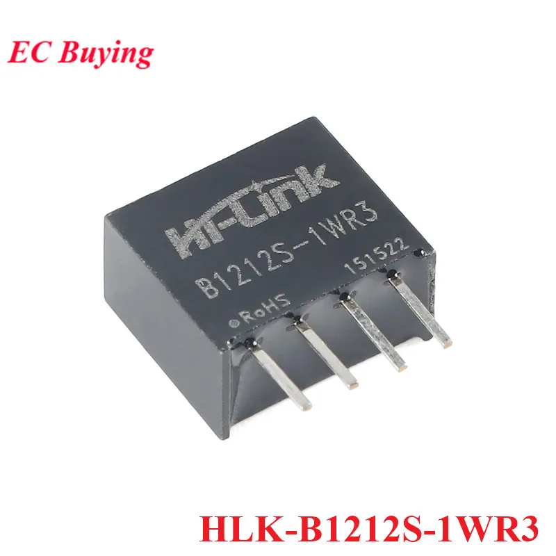 DC-DC изолированный нерегулируемый модуль питания постоянного тока 5 В 12 24 до 1 Вт SIP