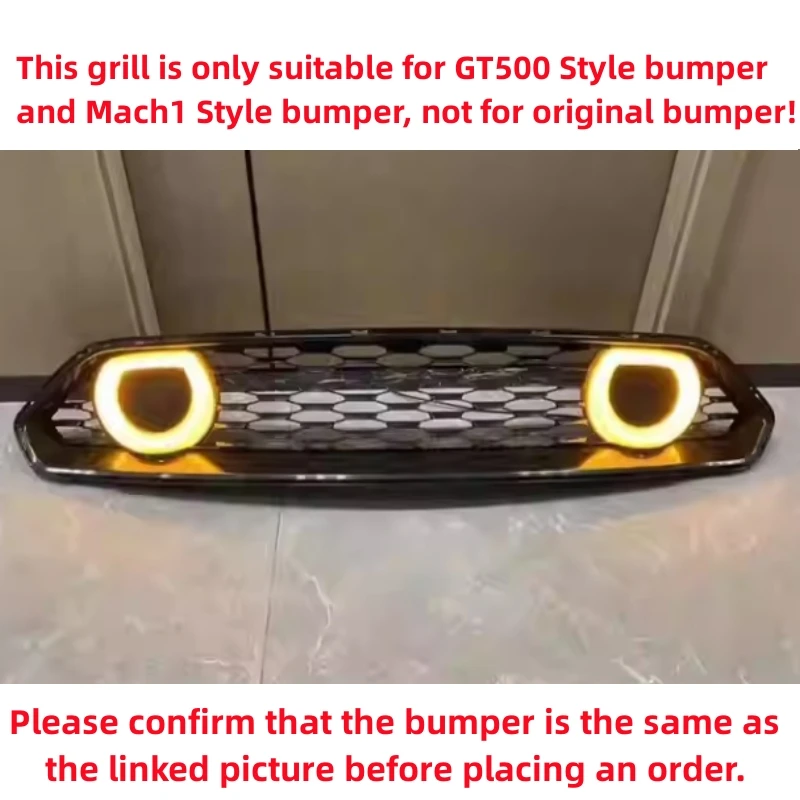 

Передняя решетка для автомобиля Ford Mustang GT500 2015-2022