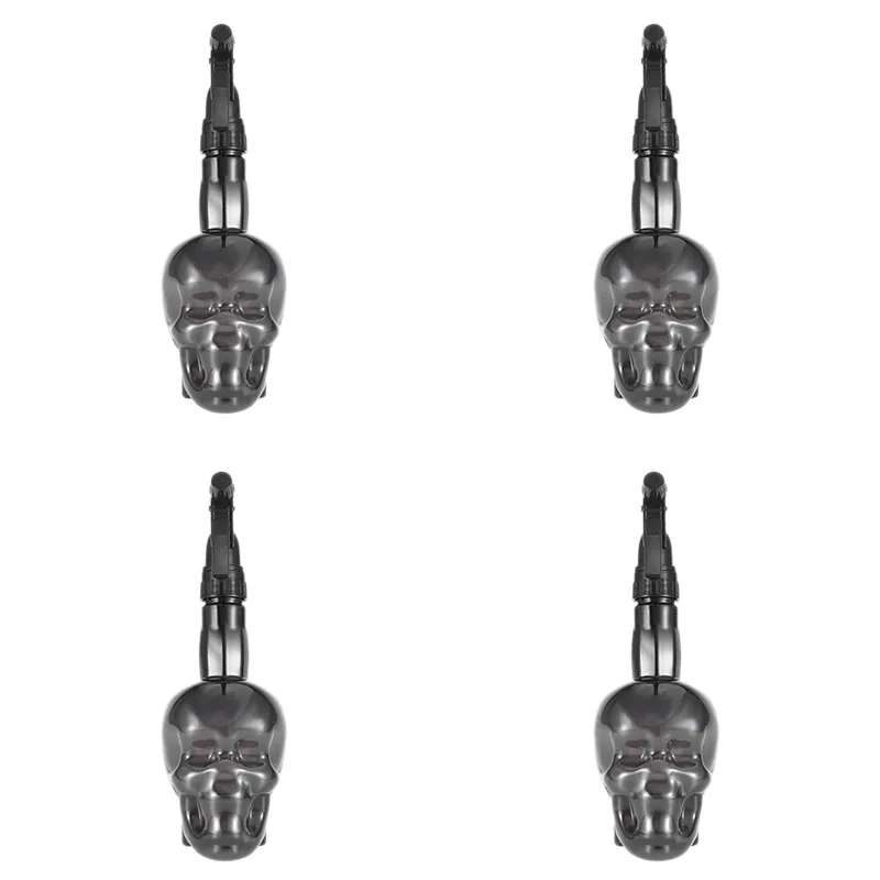 

4 Pcs 500Ml Hairdressing Spray Bottle Refillable Skuff Hair Professional Salon Water Mist Sprayer-Black
