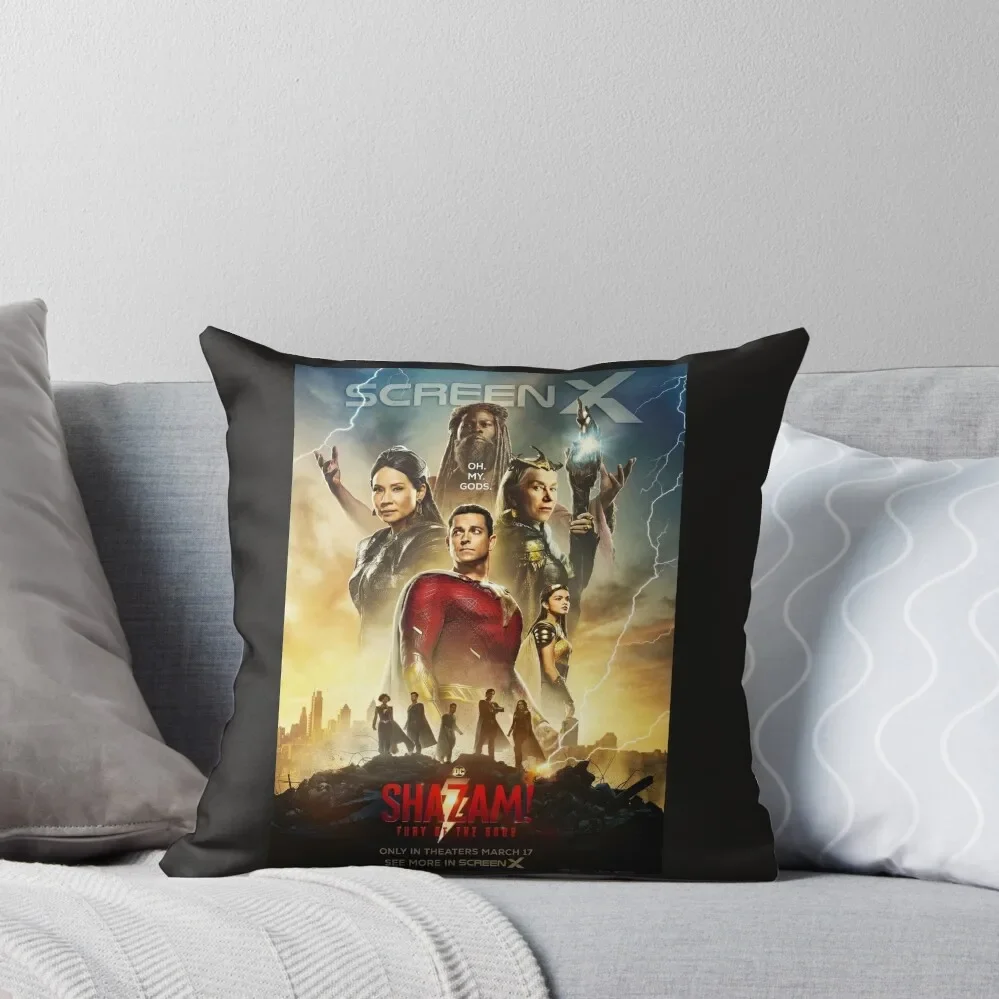 Билли Бэтсон-шазам фильм (2023) плакат диванная подушка Подушка