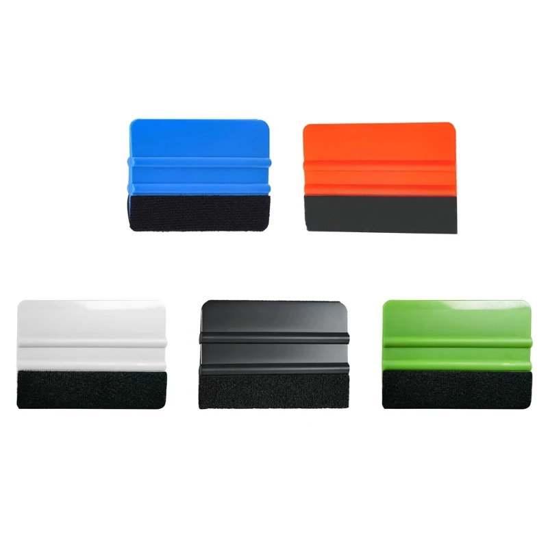 

Plastic Squeegee Felt Car Film Scraper Window Tint Soft Grooming Wrap Tools