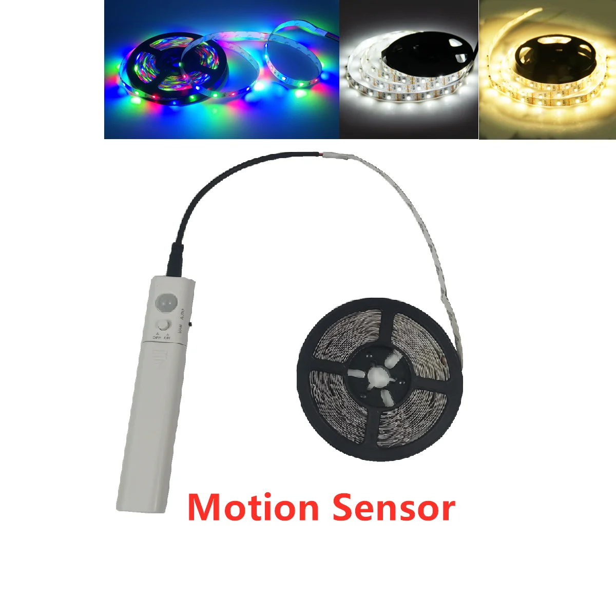 Светодиодная лента для шкафа 1 м 2 5 с пассивным ИК датчиком движения